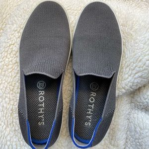 Gray Rothys sneakers, size 7.5